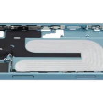 Apple iPhone 16 Plus Middle Frame with Small Parts - Teal Pulled A