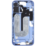 Apple iPhone 16 Plus Middle Frame with Small Parts (No Charger Flex) - Ultramarine Pulled A