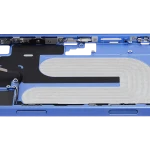 Apple iPhone 16 Plus Middle Frame with Small Parts (No Charger Flex) - Ultramarine Pulled A