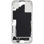 Apple iPhone 16 Plus Middle Frame with Small Parts (No Charger Flex) - White Pulled A