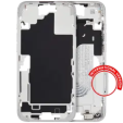 Apple iPhone 16 Plus Middle Frame with Small Parts (No Charger Flex) - White Pulled A