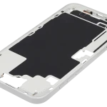Apple iPhone 16 Plus Middle Frame with Small Parts (No Charger Flex) - White Pulled A