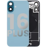 Apple iPhone 16 Plus Back Cover with Magnet Bazel incl NFC and Flash Flex - Teal Pulled A