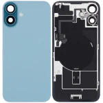 Apple iPhone 16 Plus Back Cover with Magnet Bazel incl NFC and Flash Flex - Teal Pulled A