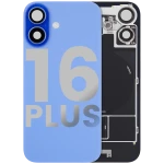 Apple iPhone 16 Plus Back Cover with Magnet Bazel incl NFC and Flash Flex - Ultramarine Pulled A