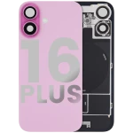 Apple iPhone 16 Plus Back Cover with Magnet Bazel incl NFC and Flash Flex - Pink Pulled A