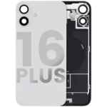 Apple iPhone 16 Plus Back Cover with Magnet Bazel incl NFC and Flash Flex - White Pulled A