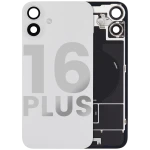 Apple iPhone 16 Plus Back Cover with Magnet Bazel incl NFC and Flash Flex - White Pulled A