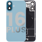 Apple iPhone 16 Plus Back Cover with Magnet Bazel incl NFC and Flash Flex - Teal Pulled C