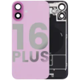 Apple iPhone 16 Plus Back Cover with Magnet Bazel incl NFC and Flash Flex - Pink Pulled C