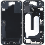 Apple iPhone 16 Plus Middle Frame with Small Parts - Black Pulled C