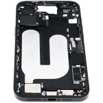 Apple iPhone 16 Plus Middle Frame with Small Parts - Black Pulled C