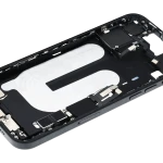 Apple iPhone 16 Plus Middle Frame with Small Parts - Black Pulled C