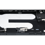 Apple iPhone 16 Plus Middle Frame with Small Parts - Black Pulled C