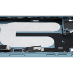 Apple iPhone 16 Plus Middle Frame with Small Parts - Teal Pulled C