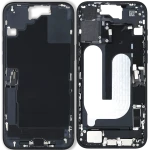 Apple iPhone 16 Plus Middle Frame with Small Parts - Black Pulled A