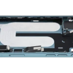 Apple iPhone 16 Plus Middle Frame with Small Parts - Teal Pulled A