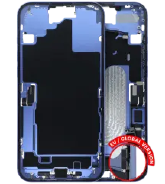 Apple iPhone 16 Plus Middle Frame with Small Parts - Ultramarine Pulled C
