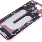 Apple iPhone 16 Plus Middle Frame with Small Parts - Pink Pulled A