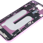 Apple iPhone 16 Plus Middle Frame with Small Parts - Pink Pulled B