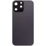 Apple iPhone 16 Pro Max Back Cover with Magnet Bazel incl NFC and Flash Flex - Black Titanium Pulled A