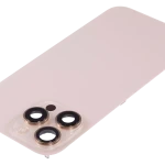 Apple iPhone 16 Pro Max Back Cover with Magnet Bazel incl NFC and Flash Flex - Desert Titanium Pulled A