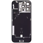 Apple iPhone 16 Pro Max Back Cover with Magnet Bazel incl NFC and Flash Flex - Natural Titanium Pulled A