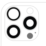 Apple iPhone 16 Pro / 16 Pro Max Back Camera Lens 3 Piece Set OEM-Equivalent