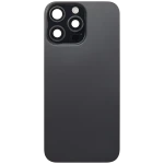 Apple iPhone 16 Pro Max Back Cover with Magnet Bazel incl NFC and Flash Flex - Black Titanium Pulled B