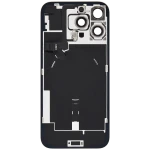 Apple iPhone 16 Pro Max Back Cover with Magnet Bazel incl NFC and Flash Flex - Natural Titanium Pulled B