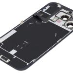 Apple iPhone 16 Pro Max Back Cover with Magnet Bazel incl NFC and Flash Flex - Natural Titanium Pulled B