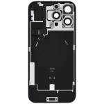 Apple iPhone 16 Pro Max Back Cover with Magnet Bazel incl NFC and Flash Flex - Desert Titanium Pulled B