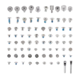 Apple iPhone 16 Pro Max Complete Screw Set