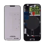 Apple iPhone 16 Pro Max Back Cover with Magnet Bazel incl NFC and Flash Flex - Black Titanium Service Pack