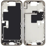 Apple iPhone 16 Pro Max Middle Frame with Small Parts (No Charger Flex) - Natural Titanium Pulled A