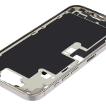 Apple iPhone 16 Pro Max Middle Frame with Small Parts (No Charger Flex) - Natural Titanium Pulled A