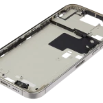 Apple iPhone 16 Pro Max Middle Frame with Small Parts (No Charger Flex) - Natural Titanium Pulled A