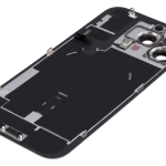 Apple iPhone 16 Pro Max Back Cover with Magnet Bazel incl NFC and Flash Flex - Natural Titanium Pulled C