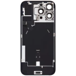 Apple iPhone 16 Pro Max Back Cover with Magnet Bazel incl NFC and Flash Flex - Desert Titanium Pulled C