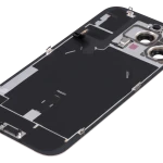 Apple iPhone 16 Pro Max Back Cover with Magnet Bazel incl NFC and Flash Flex - Desert Titanium Pulled C