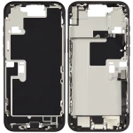 Apple iPhone 16 Pro Max Middle Frame with Small Parts - Black Titanium Pulled A