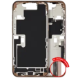 Apple iPhone 16 Pro Max Middle Frame with Small Parts - Desert Titanium Pulled A