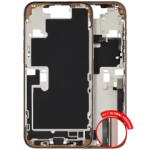 Apple iPhone 16 Pro Max Middle Frame with Small Parts - Desert Titanium Pulled A