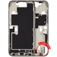 Apple iPhone 16 Pro Max Middle Frame with Small Parts - Natural Titanium Pulled A