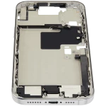 Apple iPhone 16 Pro Max Middle Frame with Small Parts - White Titanium Pulled B