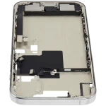 Apple iPhone 16 Pro Max Middle Frame with Small Parts - White Titanium Pulled B
