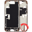 Apple iPhone 16 Pro Max Middle Frame with Small Parts (No Charger Flex) - Desert Titanium Pulled B