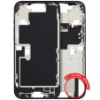 Apple iPhone 16 Pro Max Middle Frame with Small Parts (No Charger Flex) - Black Titanium Pulled C