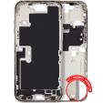Apple iPhone 16 Pro Max Middle Frame with Small Parts (No Charger Flex) - Natural Titanium Pulled B