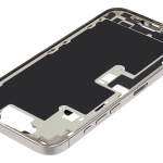 Apple iPhone 16 Pro Max Middle Frame with Small Parts (No Charger Flex) - Natural Titanium Pulled B